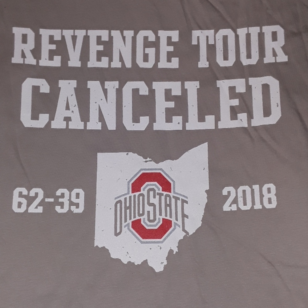 ** Graphic Tee "Revenge Tour Canceled 62-30 Ohio..